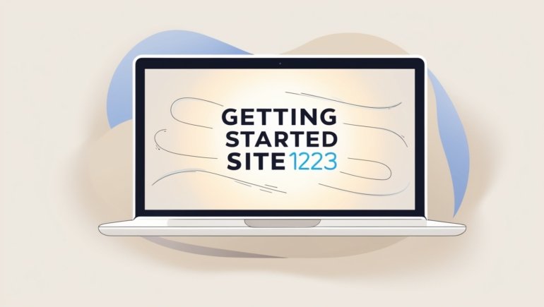 site123 get started